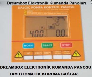 Dreambox  EBT-SD 1500    12.5-15 Hp 380V   Dalgıç ve Santrifüj Pompa Elektronik Kumanda Panosu