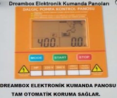 Dreambox  EBT-SD 1500    12.5-15 Hp 380V   Dalgıç ve Santrifüj Pompa Elektronik Kumanda Panosu