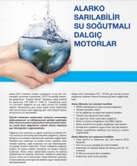 Alarko   ALK 8'' 90    90Hp  380V    8'' Derin Kuyu Dalgıç Motor (Tek Motor)