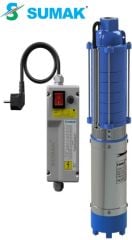 Sumak, 5SDT5, 1Hp, 380V, 5\'\' Derin Kuyu Dalgıç Pompası