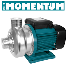 MOMENTUM DK120T -1.2HP-380V- KAPALI FANLI PASLANMAZ SANTRİFÜJ POMPA