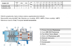 Pedrollo Plurıjetm 4/100 1hp 220v Paslanmaz Çok Kademeli Yatay Milli Pompa