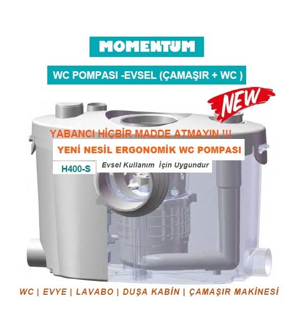 MOMENTUM H400-S  WC POMPASI
