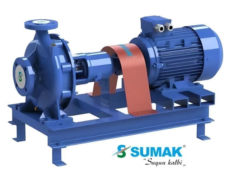 Sumak, SMT315/65, 15kW, 20Hp, 380V, Tek Kademeli, Salyangoz Gövdeli Pompa (1450 d/d)