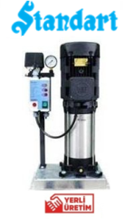 Standart TH 1xSBT-V 80/8 1.5hp 380v Tek Pompalı Paket Hidrofor