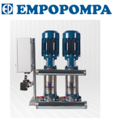 Empo EMH-34 2x4 T 7.5hp 380v İki Pompalı Paket Hidrofor