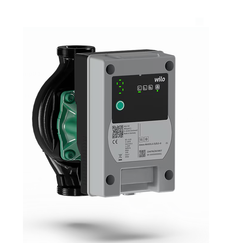 Wilo Atmos MAXO 1.0 30/0,5-8 Frekans Kontrollü Sirkülasyon Pompası