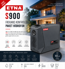 ETNA S900 Akıllı Frekans Kontrollü Hidrofor | Sessiz Villa Pompası (58 dB)