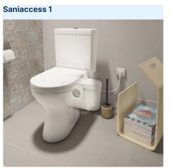 SFA Saniaccess 1  Klozet Arkası Atık Pompası