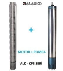 Alarko  6017/17 Kps  15Hp  6'' Paslanmaz Derin Kuyu Dalgıç Pompa (Motor+Pompa) ALK-KPS Serisi