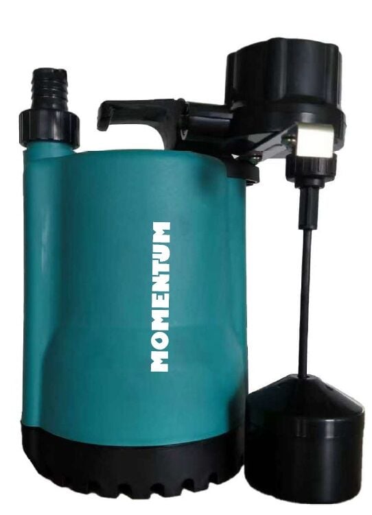 MOMENTUM PKS-400S ASANSÖR FLATÖRLÜ PLASTİK GÖVDELİ DRENAJ POMPASI (TEMİZ SU)
