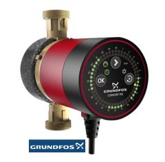 GRUNDFOS  COMFORT ZAMAN AYARLI (ÇEKVALFLİ) COMFORT 15-14 BXDT PM  BRONZ GÖVDELİ TEK HIZLI RE-SİRKÜLASYON POMPASI - KULLANIM SUYU SICAK SU POMPASI - BOYLER HATLARI İÇİN - 99831281