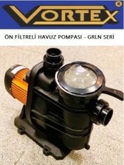 Vortex  GRLN 1000 T    1Hp 380V  Ön Filtreli Havuz Pompası