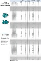 Leo XST32-160/15    2Hp 380V   Döküm Gövdeli Monoblok Endüstriyel Santrifüj Pompa