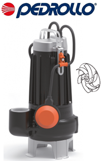 Pedrollo Vxc 10/45-N 1.5Hp 380v Flatörlü Döküm Gövdeli Foseptik Dalgıç Pompa