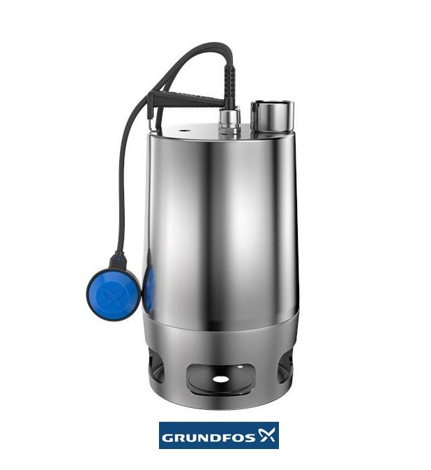 GRUNDFOS UNİLİFT AP 50.50.08.A1.V  1.07Hp 220V  KOMPLE PASLANMAZ ÇELİK ATIK SU DRENAJ DALGIÇ POMPA - 96010984