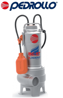 Pedrollo BCm 10/50-ST 1Hp 220v Flatörlü Komple Paslanmaz Foseptik Dalgıç Pompa