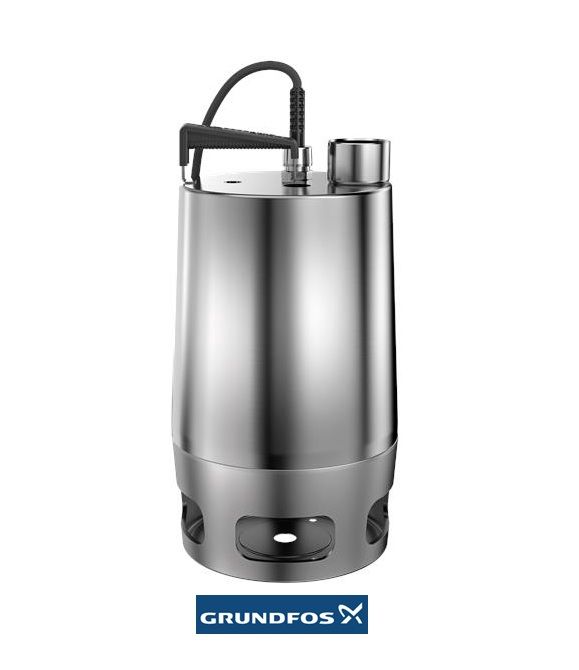 GRUNDFOS UNİLİFT AP 50.50.08.3.V  1.07Hp 380V  KOMPLE PASLANMAZ ÇELİK ATIK SU DRENAJ DALGIÇ POMPA - 96010563