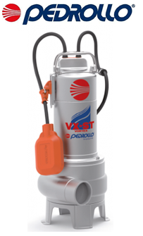 Pedrollo Vxm 15/50-ST 1.5Hp 220v Flatörlü Komple Paslanmaz Gövdeli Foseptik Dalgıç Pompa