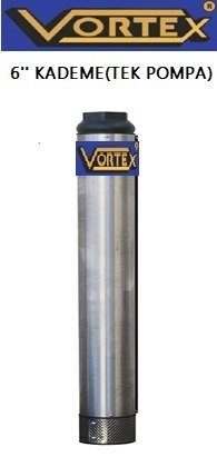Vortex  6 NR 60-04     7.5Hp     6\'\' Noril Fanlı Çelik Gövdeli Dalgıç Pompa Kademesi (Tek Pompa)