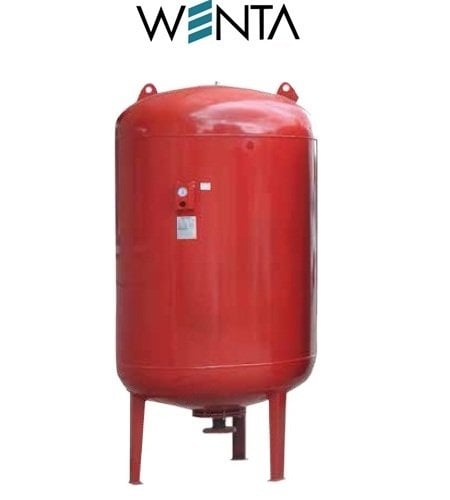 Wenta WE-100  100 Litre 10 Bar Dik Ayaklı Tip Hidrofor ve Genleşme Tankı / Manometreli
