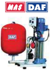 Süper Daf-11 1.5hp 380v Tek Pompalı Paket Hidrofor