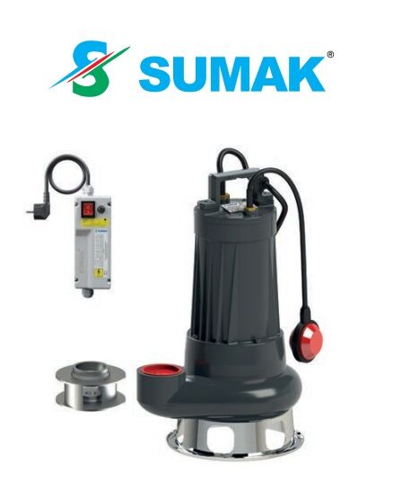 SUMAK, SDT30/2.5, 3HP, 380V,Foseptik Dalgıç Pompa