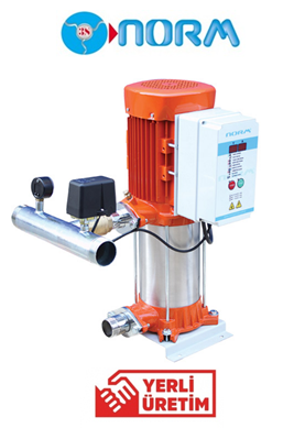 Norm Nbh 1/1204 T 2Hp 380v Tek Pompalı Paket Hidrofor