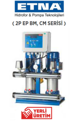 Etna 2P - EPH C M68 4hp 380v İki Pompalı Çok Kademeli Paket Hidrofor