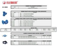 Element ELT-6CO-3Y     2-11 Bar Tahliyeli Üç Yollu On/Off  Monofaze Basınç Şalteri