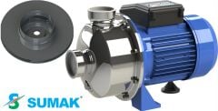 Sumak SMINOX/K-150T X 1.5Hp 380V Paslanmaz Santrifüj Pompa (AISI 316)