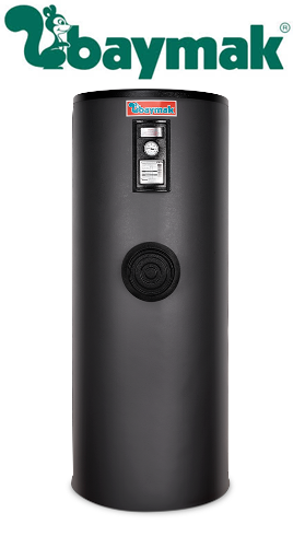 Baymak 200LT AQUA BOYLER Tek Serpantinli