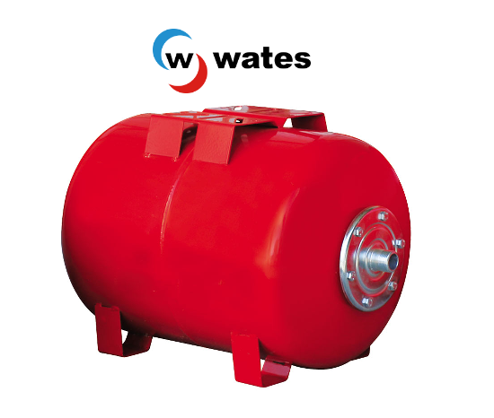 Wates  24 Litre  10 Bar  Yatık Hidrofor Genleşme Tankı