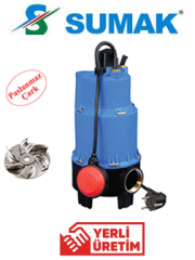 Sumak SDF 15 1.5HP 220V 2\'\' Çıkışlı Foseptik Dalgıç Pompa
