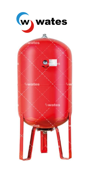 Wates  100 Litre  16 Bar  Dik Hidrofor Genleşme Tankı