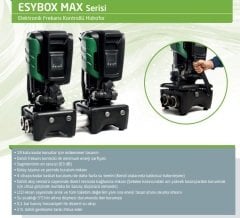 Dab  Esybox Max 60/120 M   3.6Hp 220V   Frekans Kontrollü Hidrofor (12 kat-40 daire)
