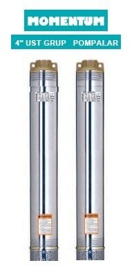 Momentum 4XRM3/1.5    2Hp 220V   4'' Dalgıç Pompa (Tek Pompa)