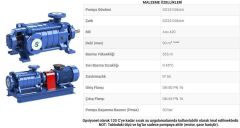 Sumak, SYT65/7, 110Kw, 380V, Yatay Milli Kademeli pompalar 2900 d/d - Fiyat bilgisi için iletişime geçiniz.