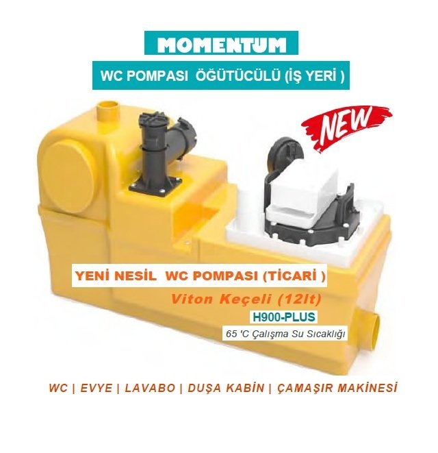 MOMENTUM H900-PLUS  WC ÖĞÜTÜCÜLÜ POMPA