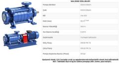 Sumak, SYT32/11E, 18.5Kw, 380V, Yatay Milli Kademeli, Uçtan emişli pompalar 2900 d/d
