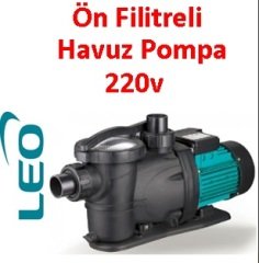 Leo  XKP554E   220V  Ön Filtreli Havuz Pompası
