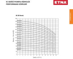 Etna KI 16/5-55  7.5Hp 380V Komple Paslanmaz Çelik Dik Milli Çok Kademeli Kompakt Yapılı İnline Bağlantılı Verimli Santrifüj Pompa - 2900 d/dk (Aisi 304)