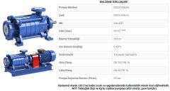 Sumak, SYT65/6E, 110Kw, 380V, Yatay Milli Kademeli, Uçtan emişli pompalar 2900 d/d- FİYAT BİLGİSİ İÇİN İLETİŞİME GEÇİNİZ.