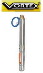 Vortex 12 GM-16 3hp 380v 2'' Çıkışlı  Sondaj Dalgıç Pompa