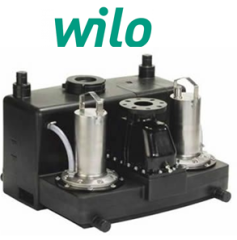 Wilo RexaLift FIT L2-13 380v Çift Pompalı 140lt  Foseptik Tahliye Cihazı