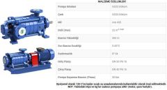 Sumak, SYT40/5, 3Kw, 380V, 1450 d/d, Yatay Milli Kademeli pompalar