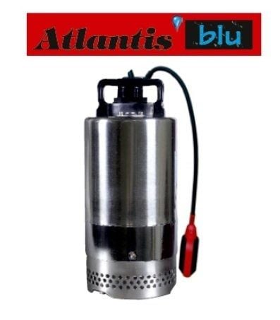 Atlantis 7503DW  1Hp 220V Paslanmaz Çelik Gövdeli Drenaj Dalgıç Pompa