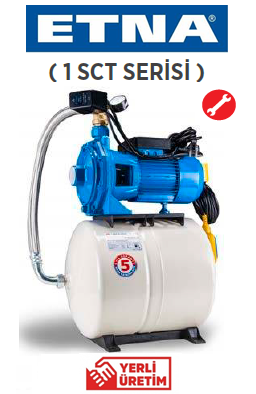 Etna 1 SCT 600-100 5,5Hp 380v Çift Kademeli Paket Hİdrofor