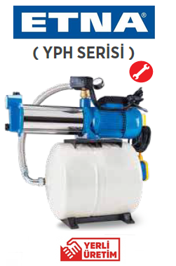 Etna YPH 90-50 ES 2.25Hp 220v Paslanmaz Çok Kademeli Paket Hİdrofor