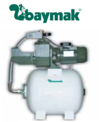 Baymak Jet 151 T 1.5hp 380v 50lt Tanklı Döküm Gövdeli Paket Hidrofor